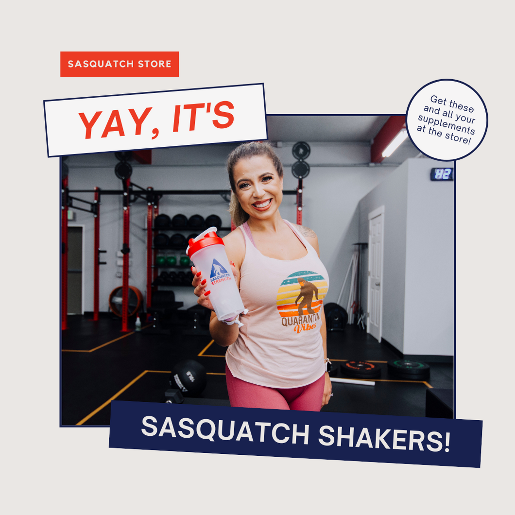 Sasquatch Shaker Bottles